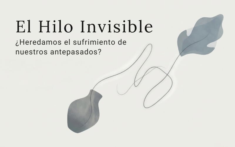 Representación de terapia sistémica para sanar el sufrimiento transgeneracional.